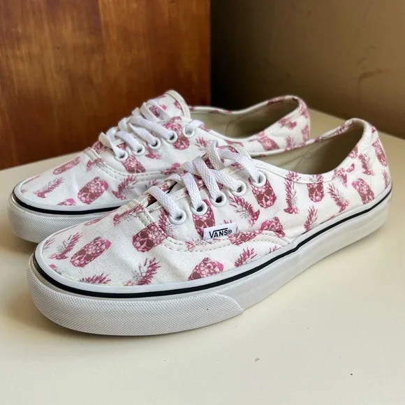 Vans Pineapple Skull Drained and Confused Sneakers